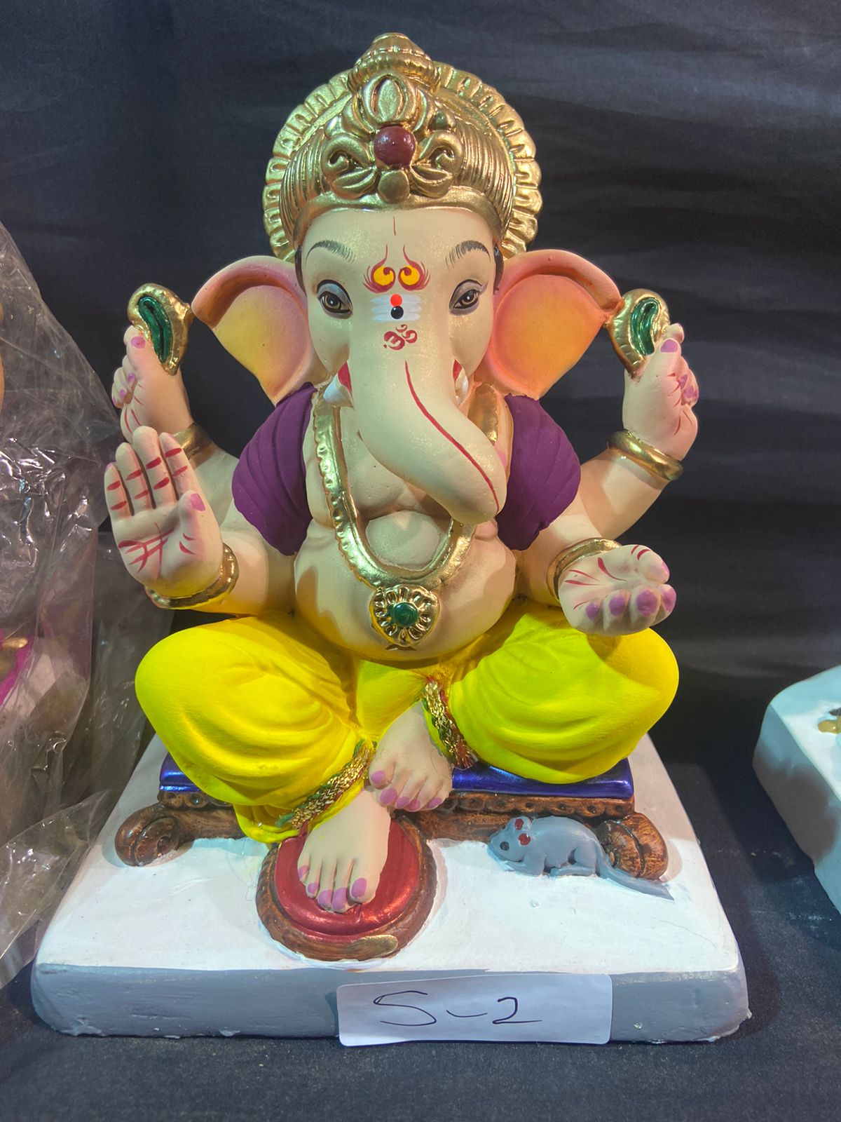 S2 Yellow Dhoti 