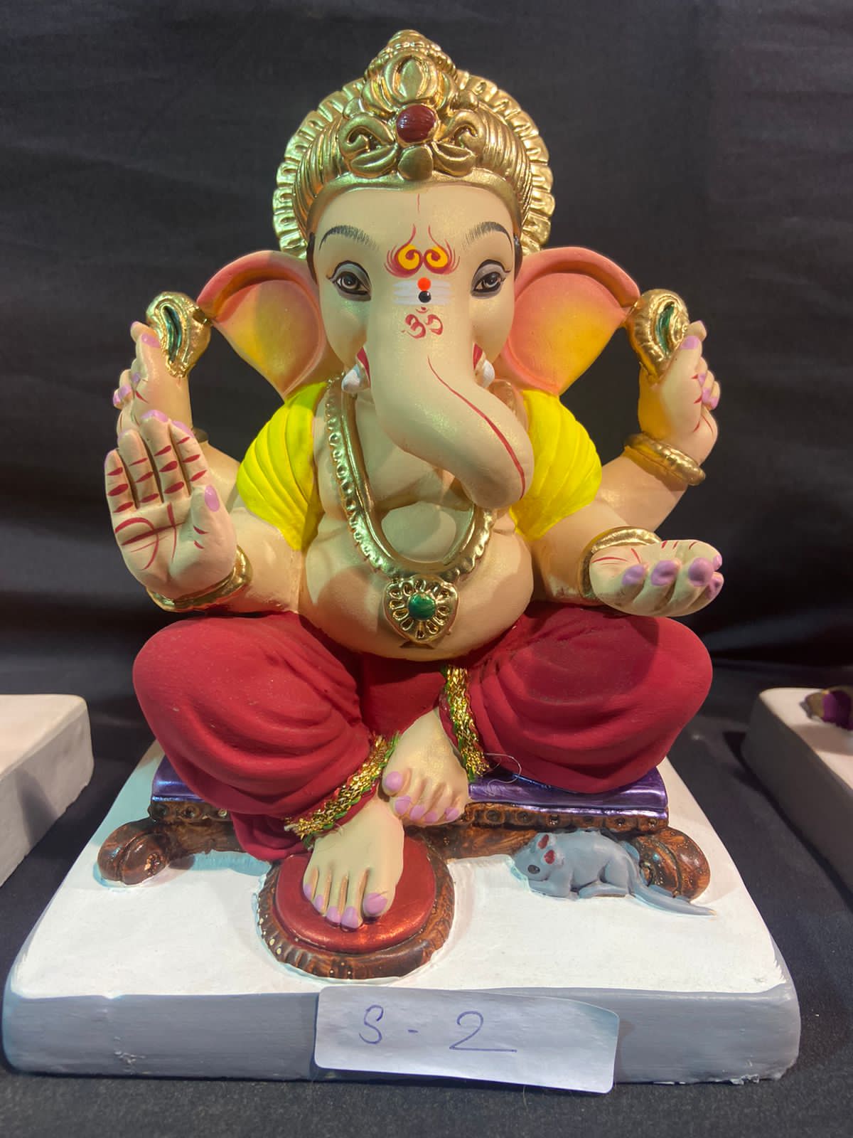 S2 Red Dhoti 10"