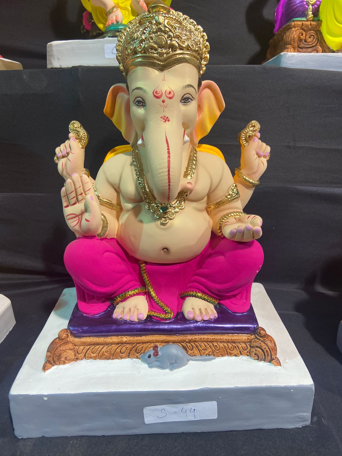 S44 pink Dhoti 14"