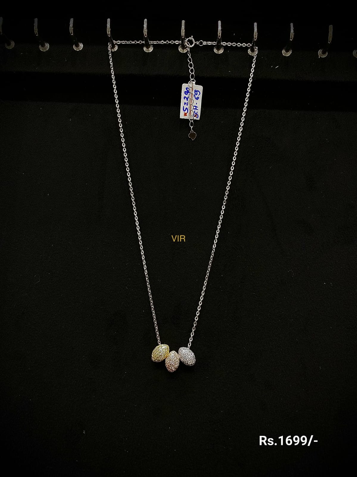 Trio Silver Chain