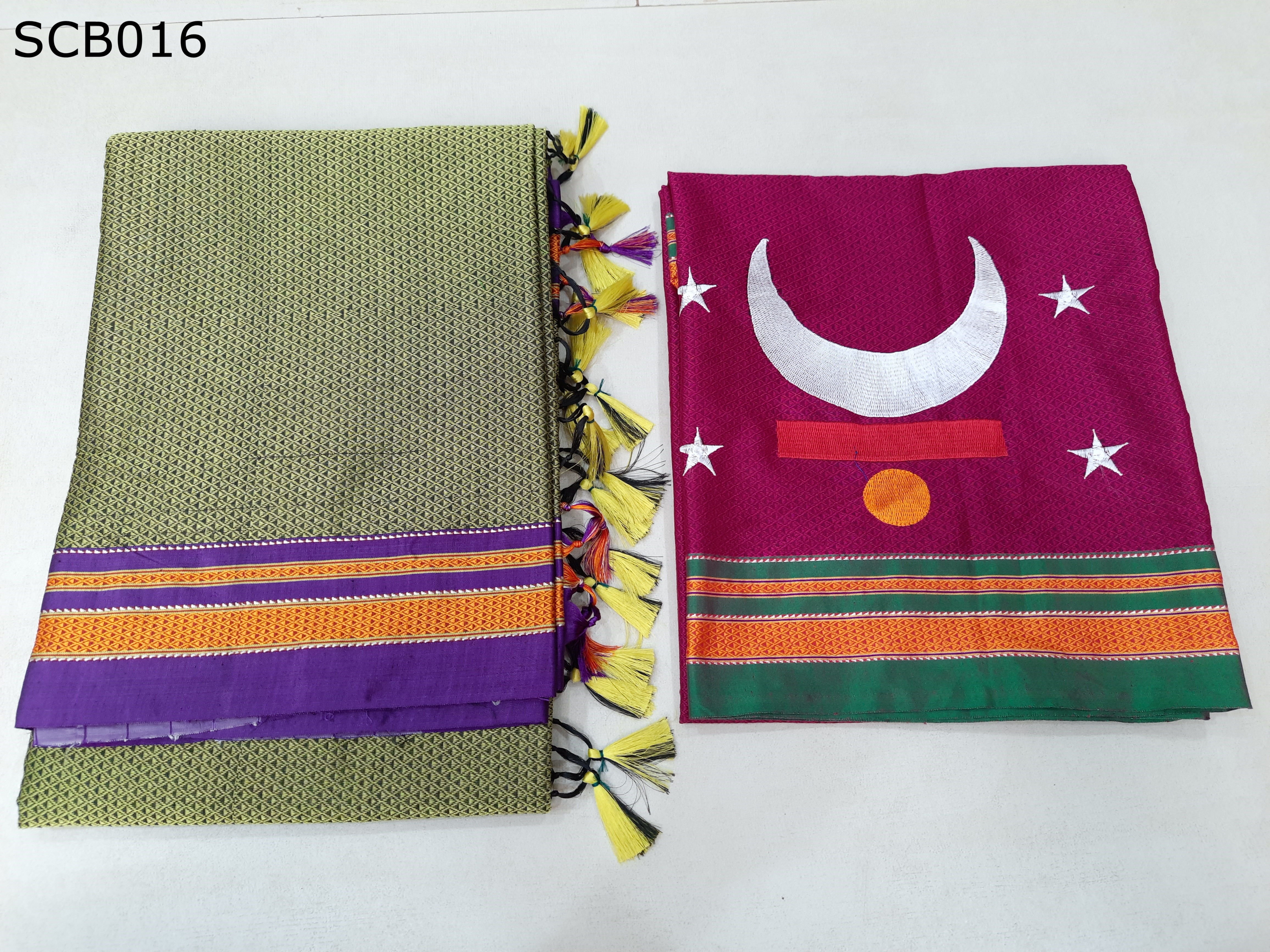 Khun Lining Pallu With Chandrasara Blouse