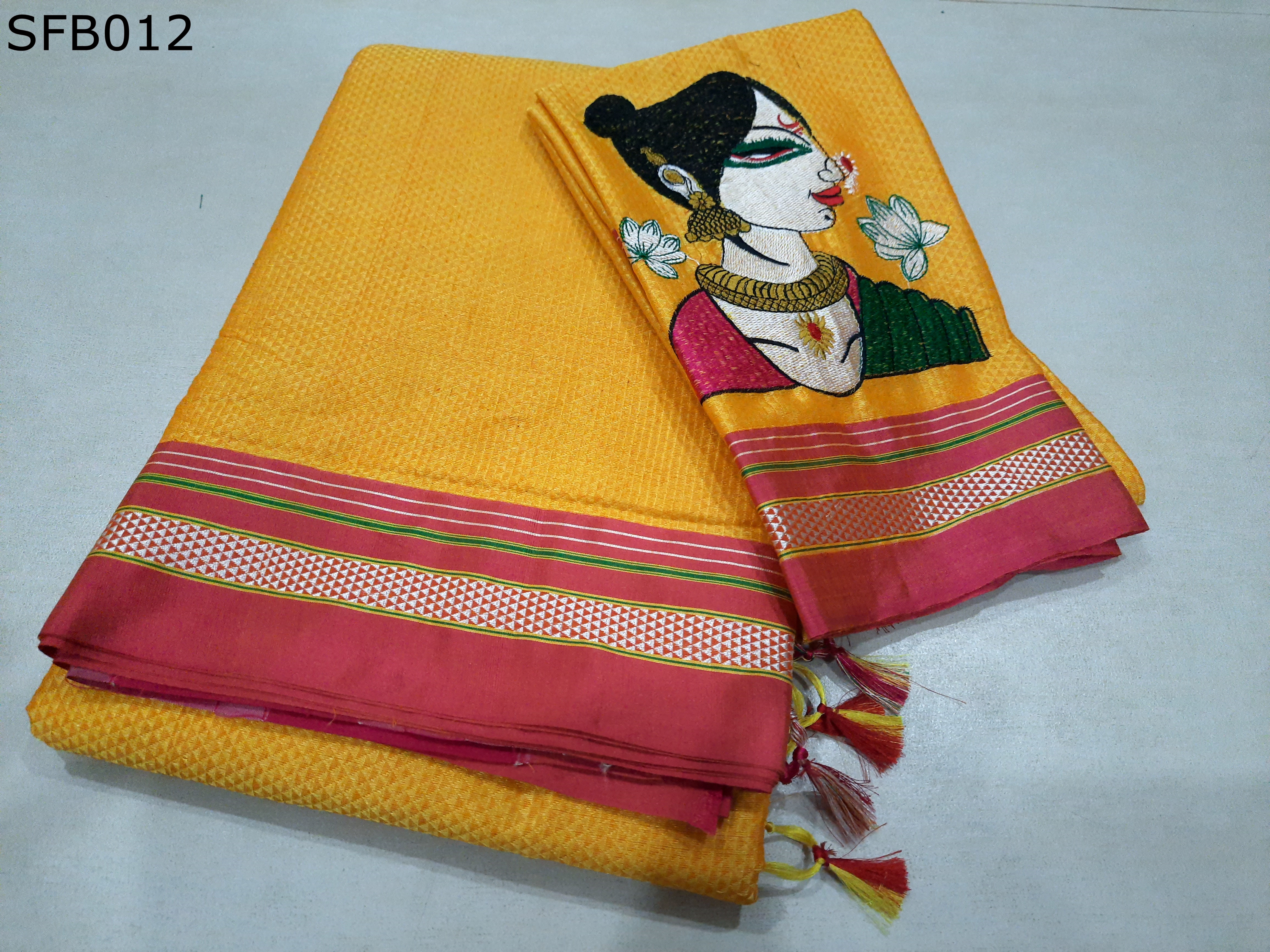 Khun Lining Pallu WIth Womania Blouse