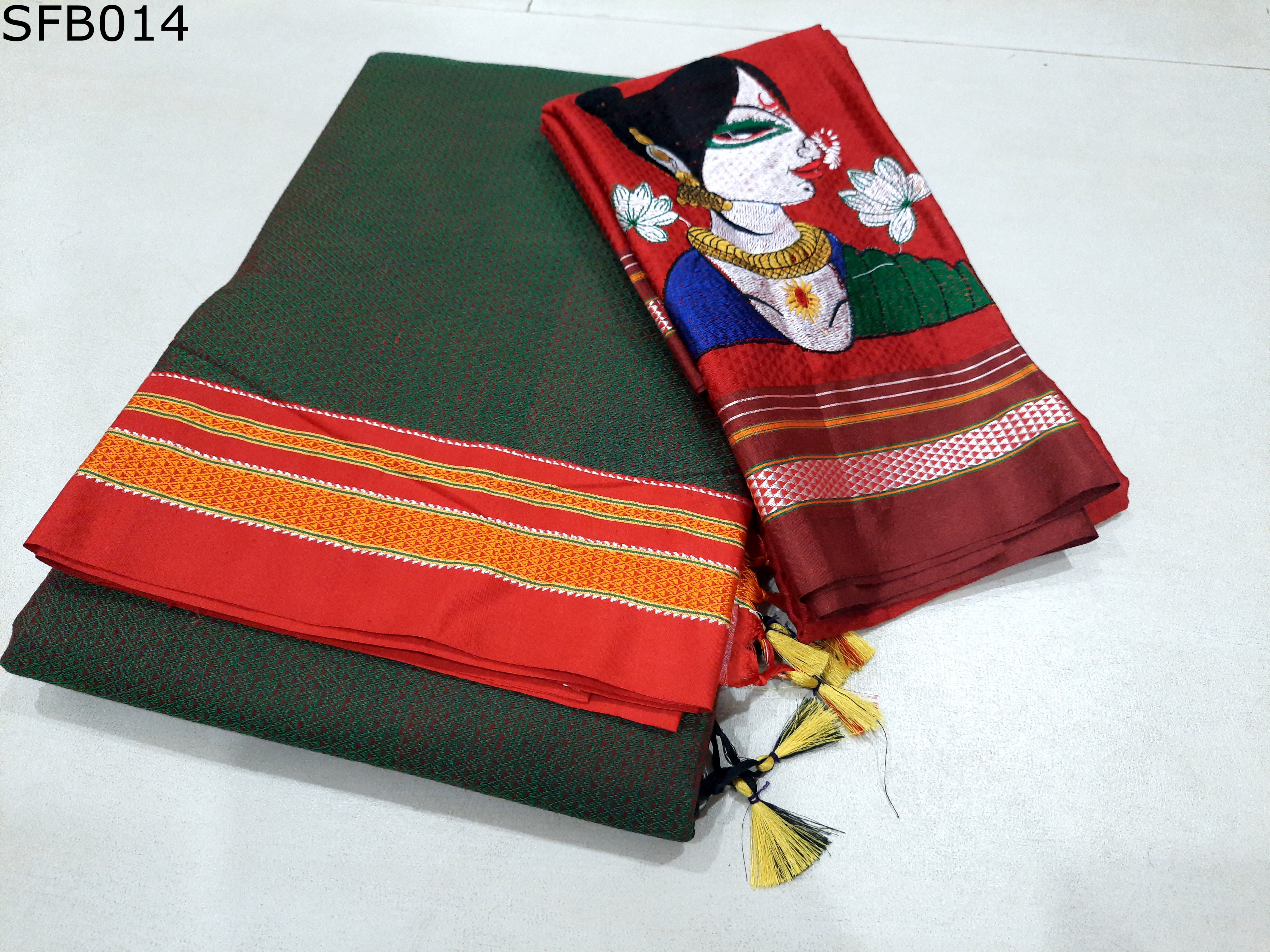 Khun Lining Pallu With womania Blouse