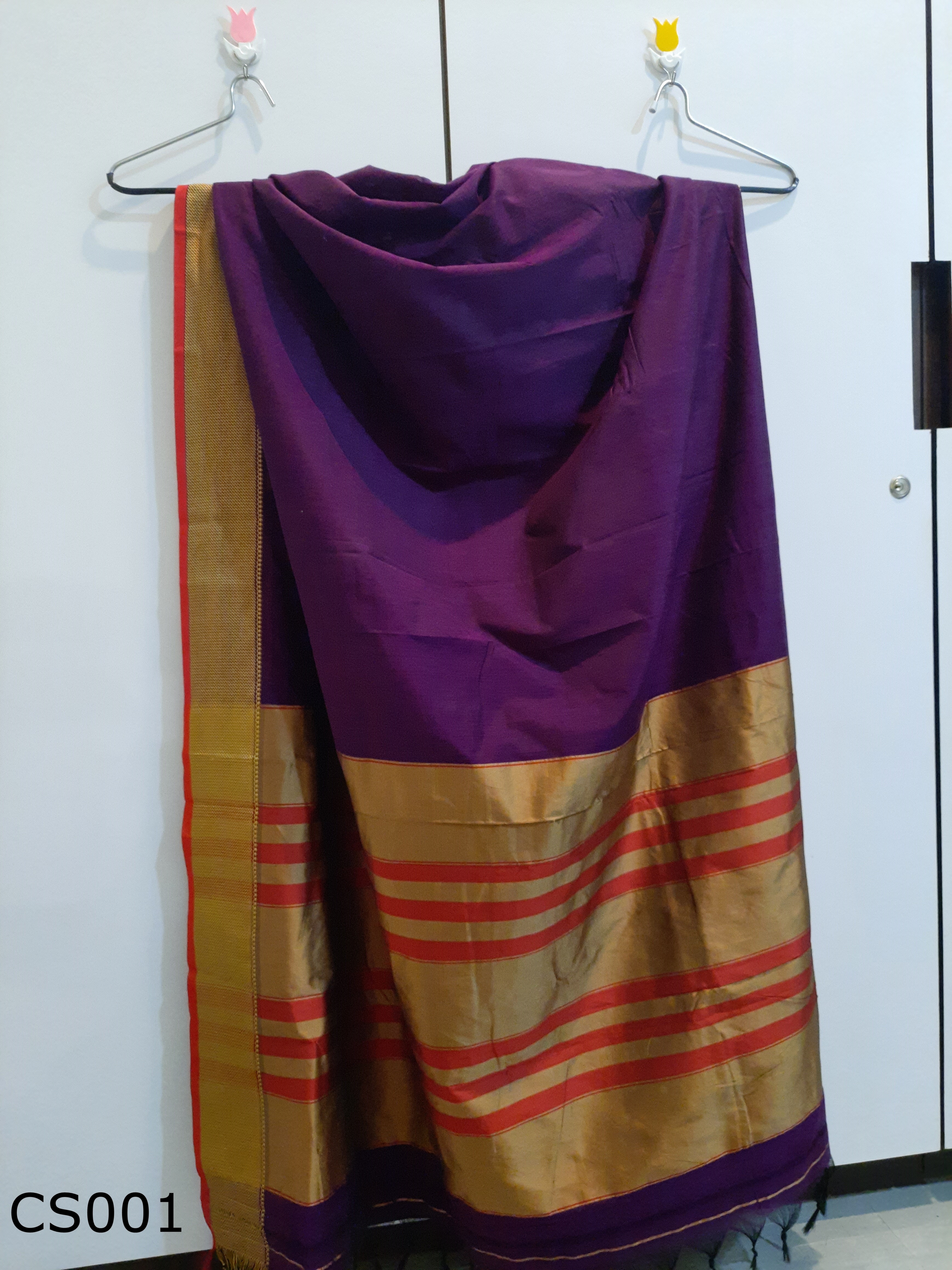Cotton Silk Fancy Saree