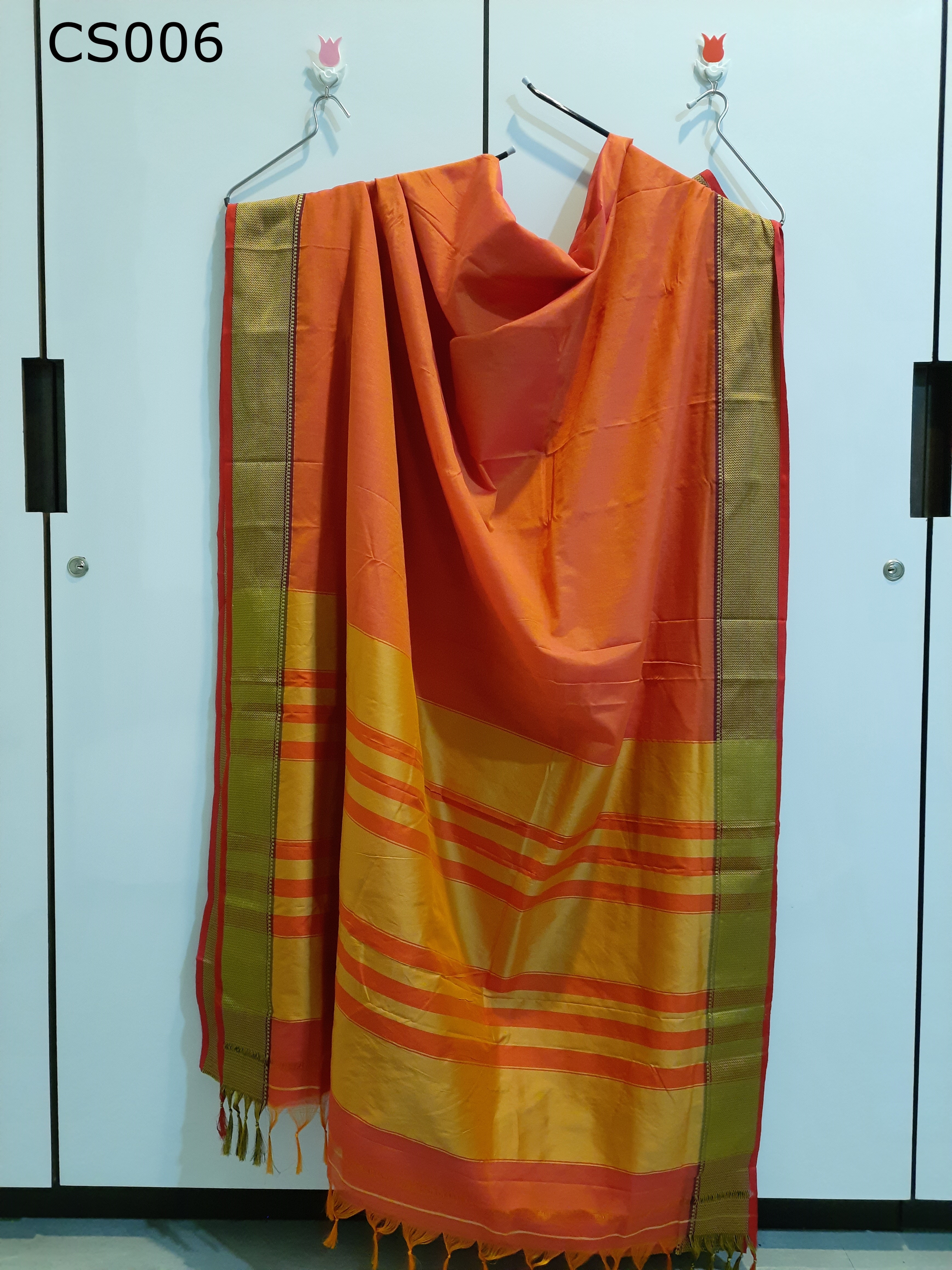 Cotton Silk Fancy Saree