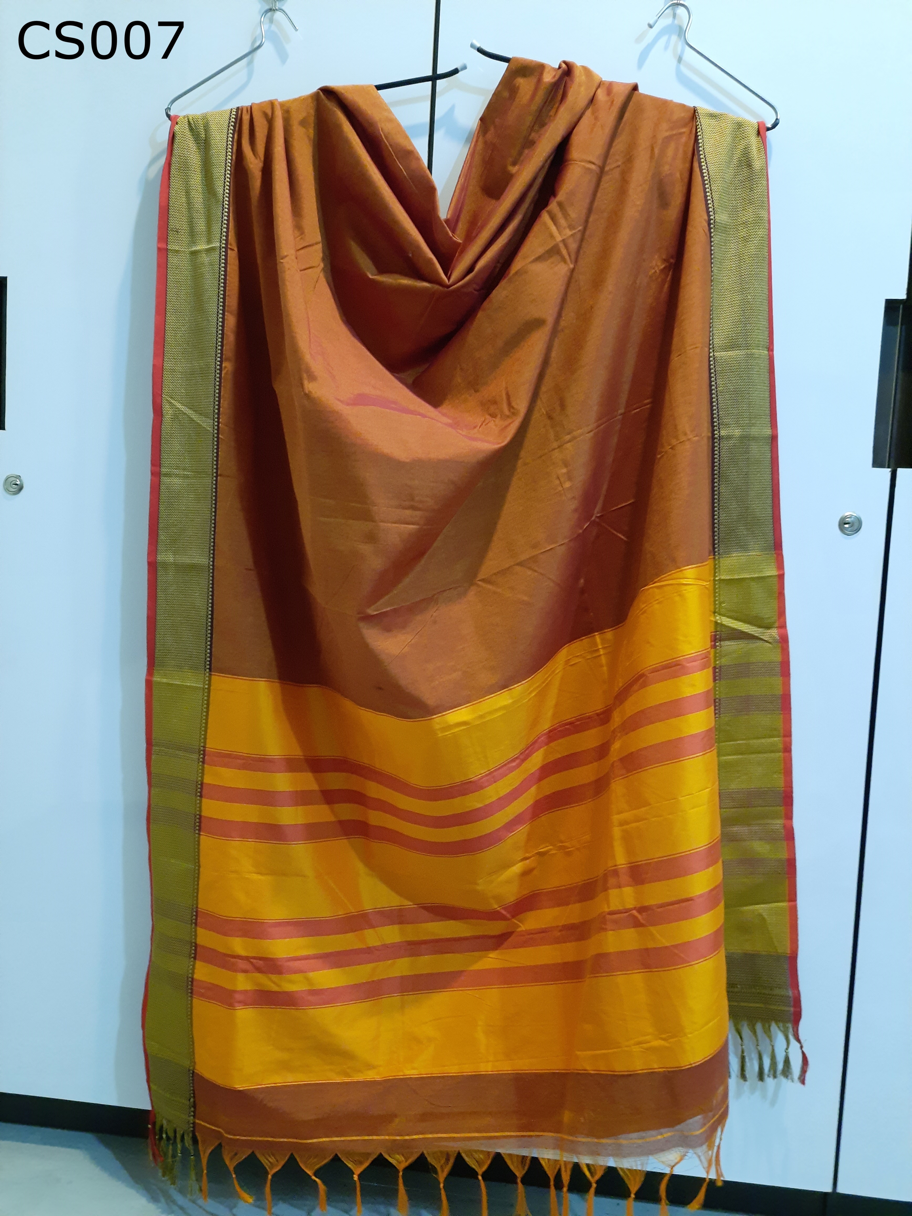 Cotton Silk Fancy Saree
