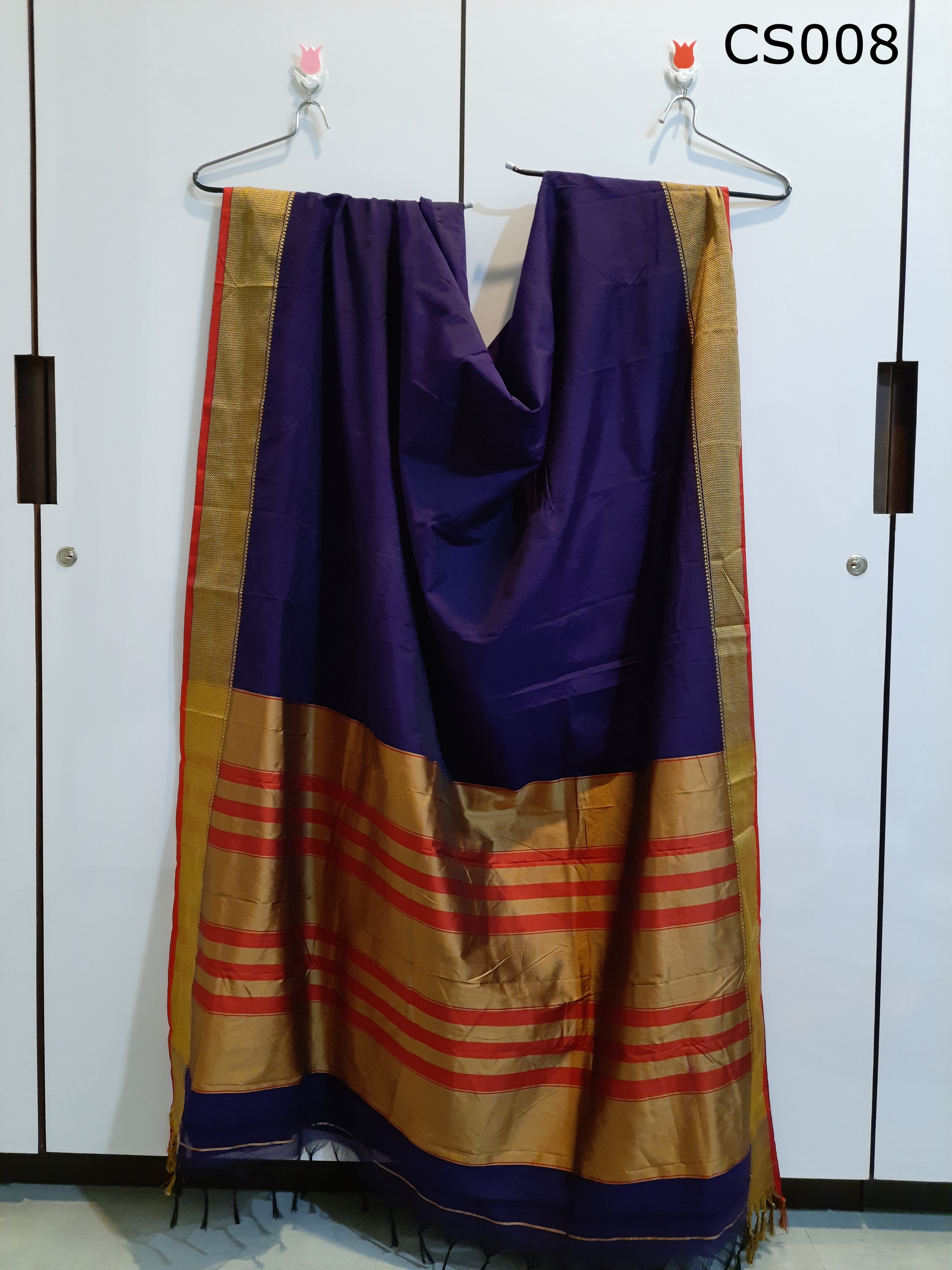 Cotton Silk Fancy Saree