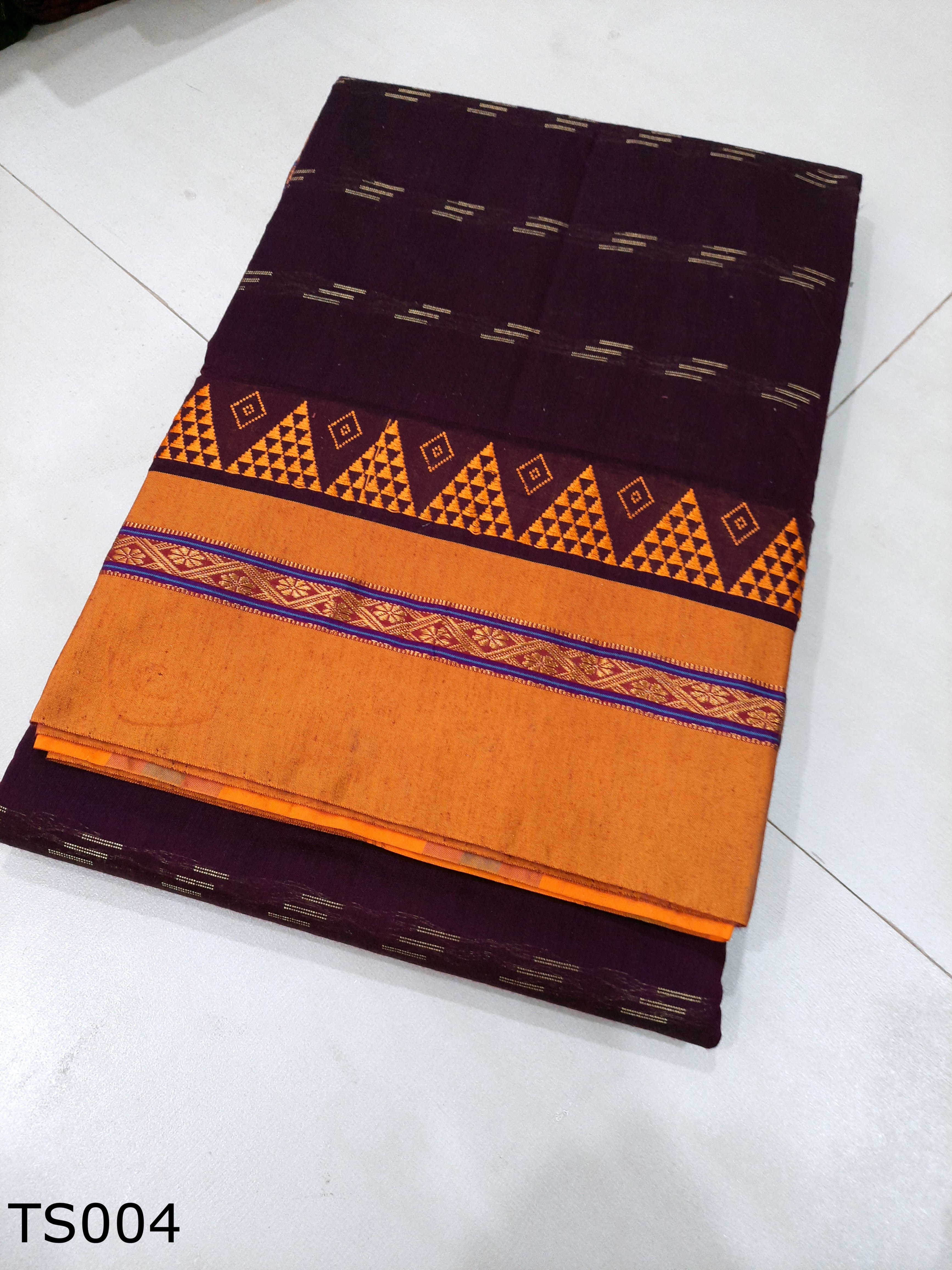 Cotton Silk Temple Border