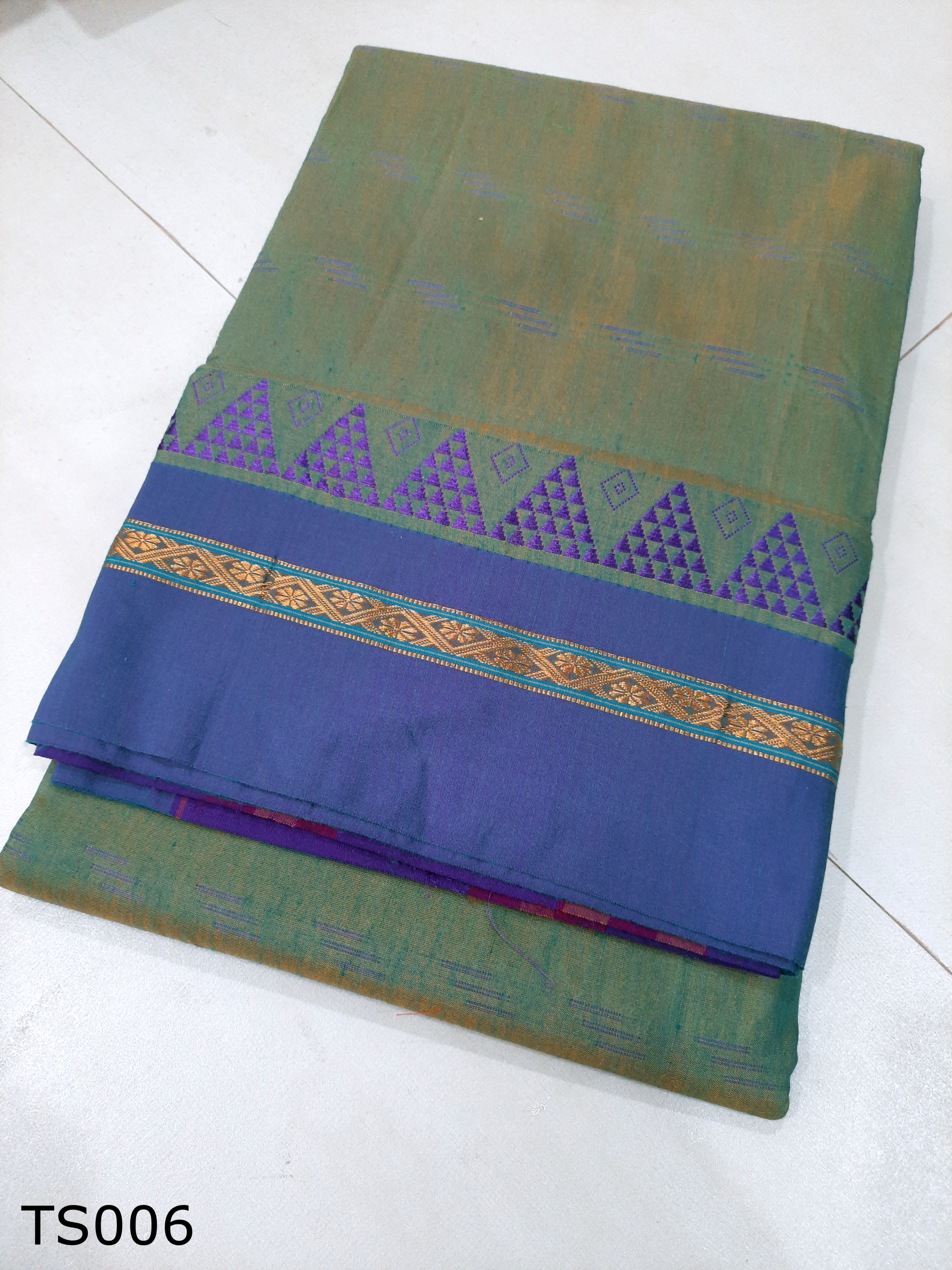 Cotton Silk Temple Border