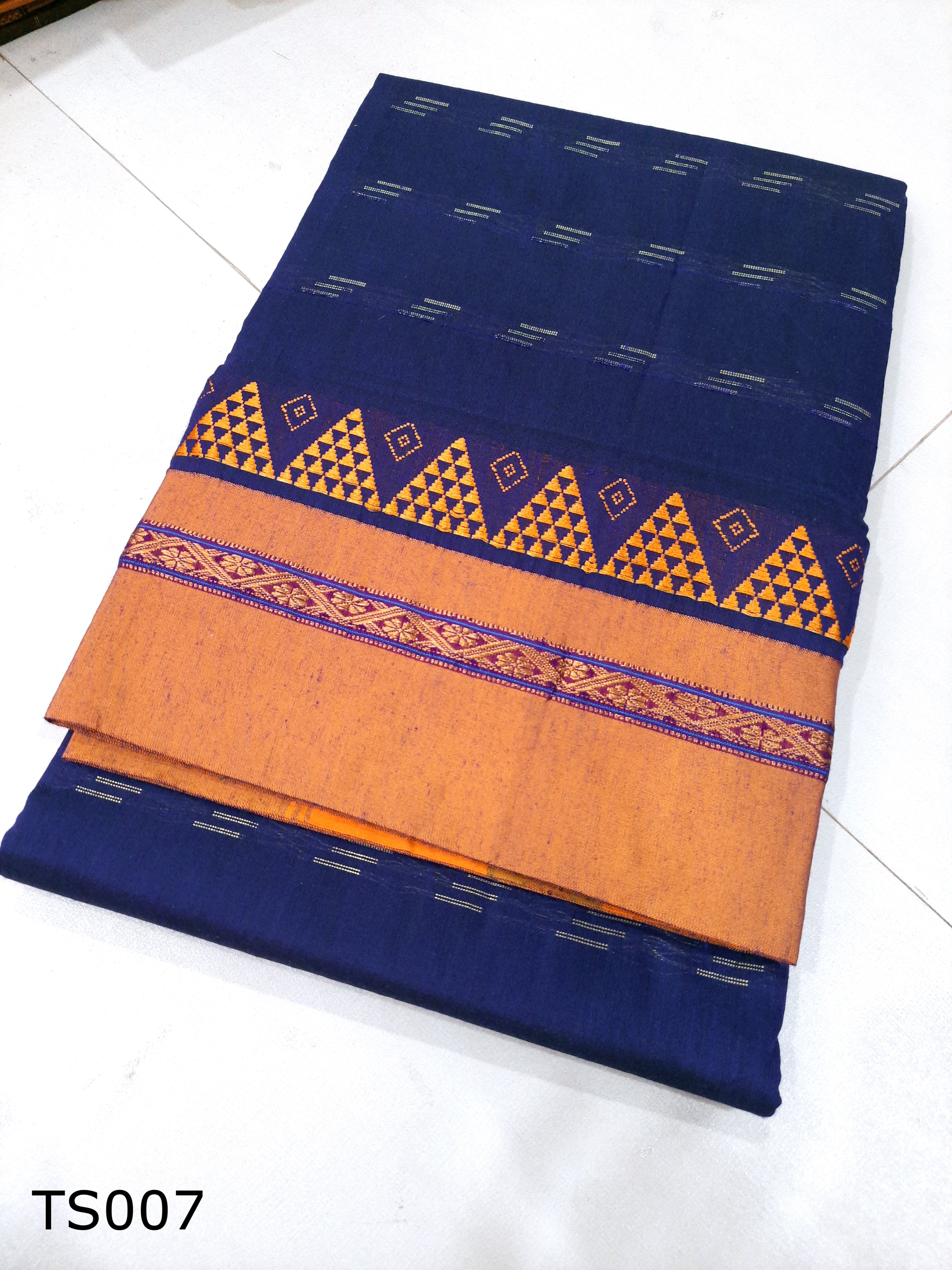 Cotton Silk Temple Border