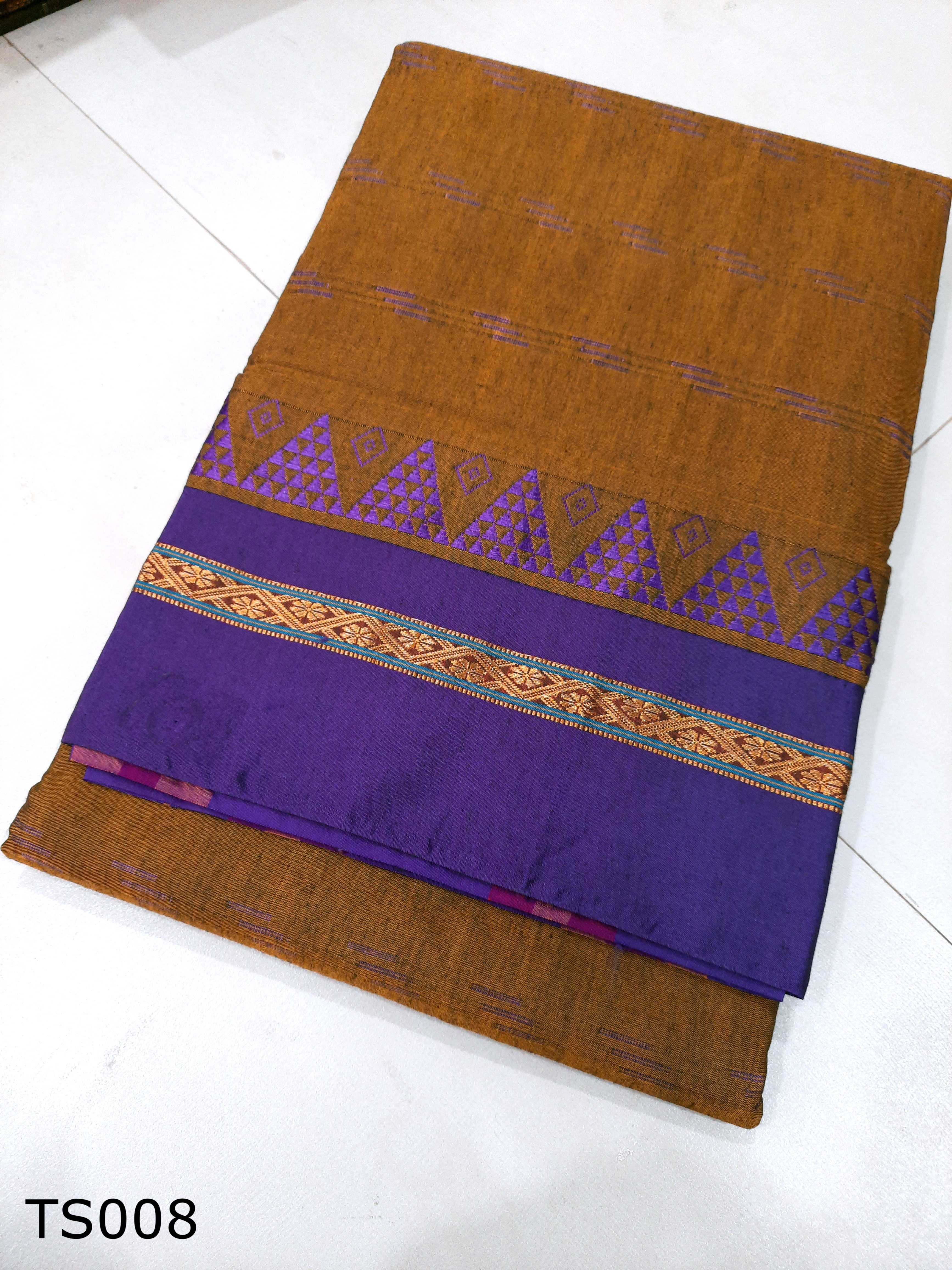 Cotton Silk Temple Border