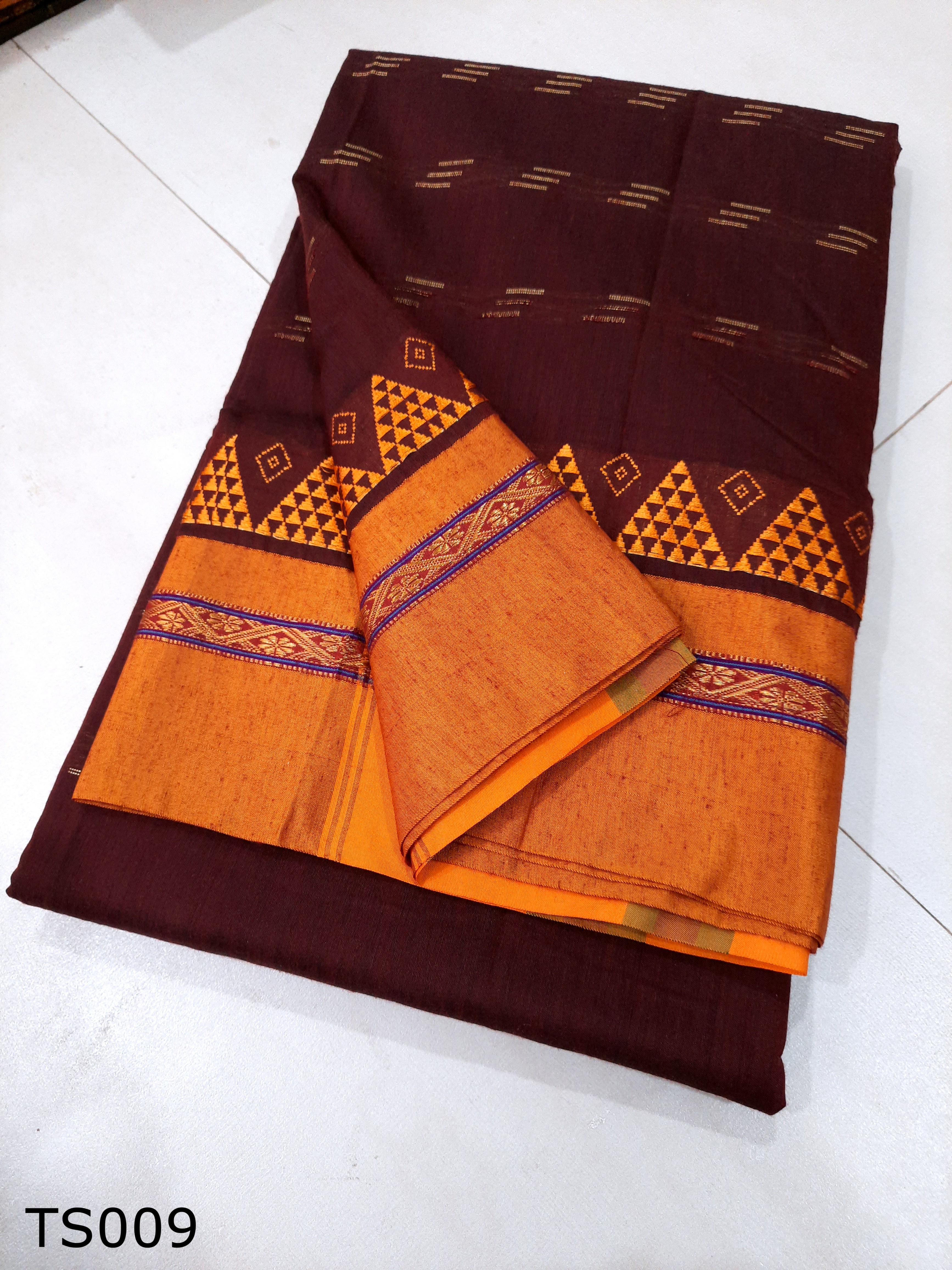 Cotton Silk Temple Border