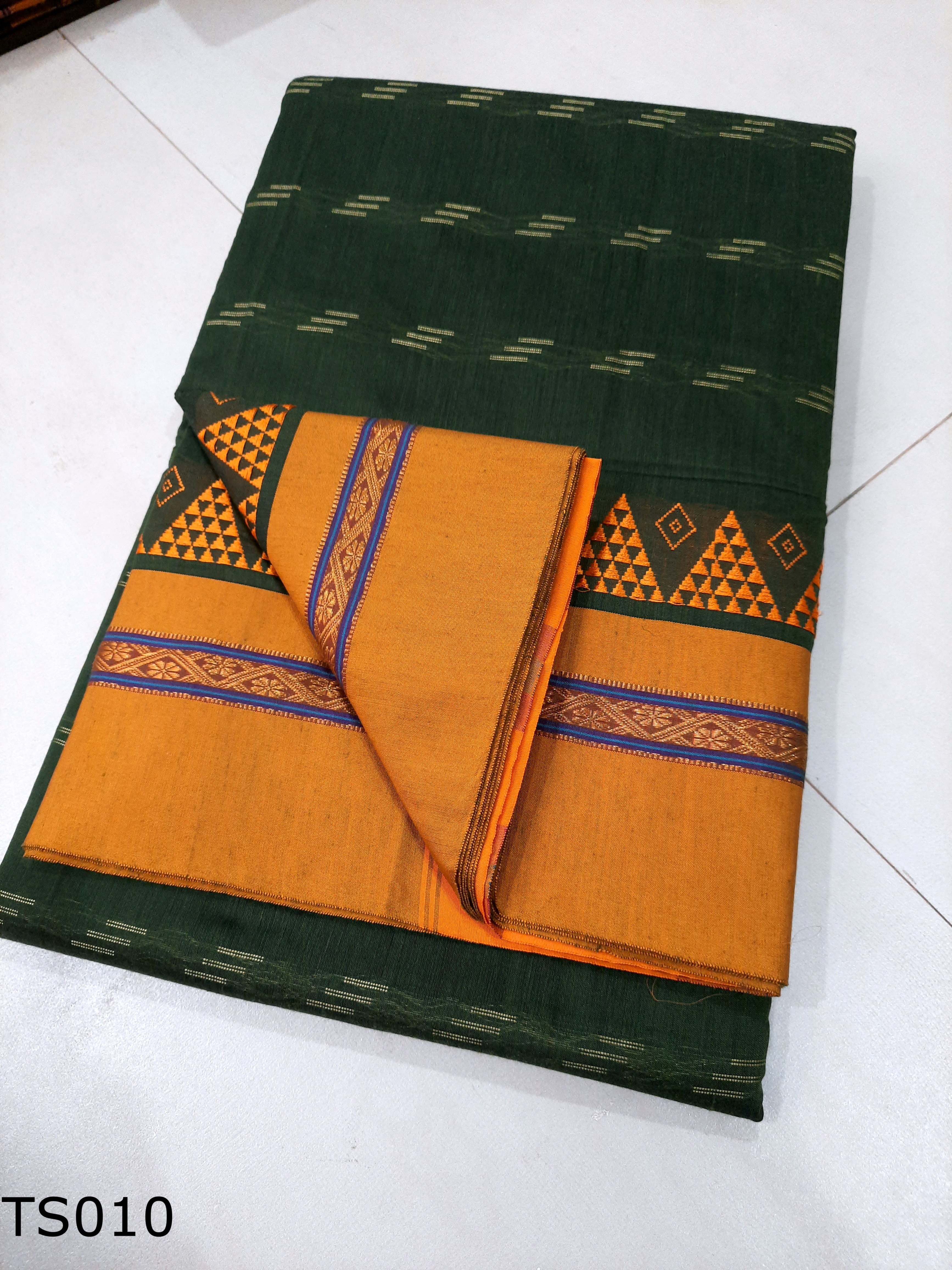 Cotton Silk Temple Border
