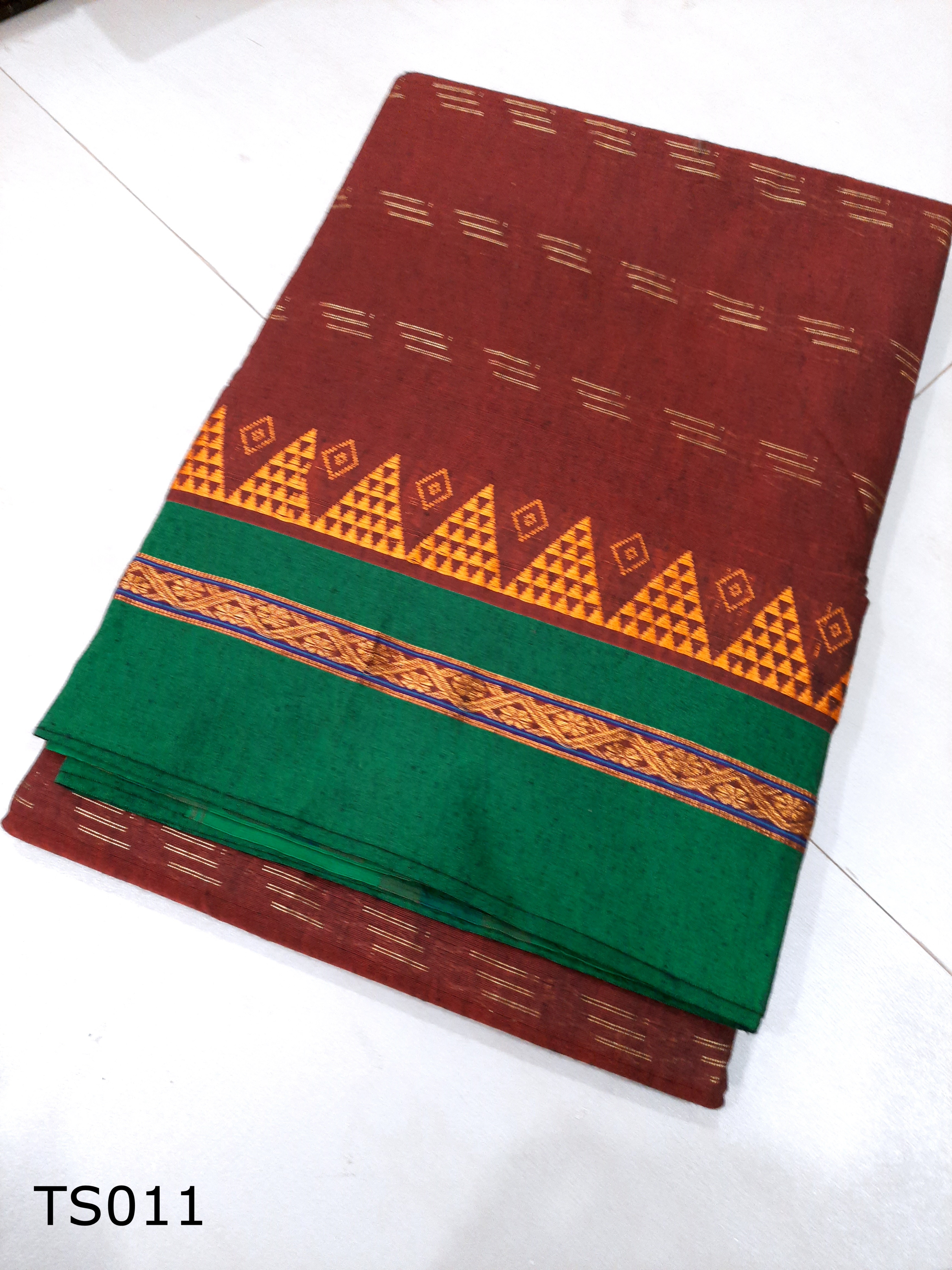 Cotton Silk Temple Border