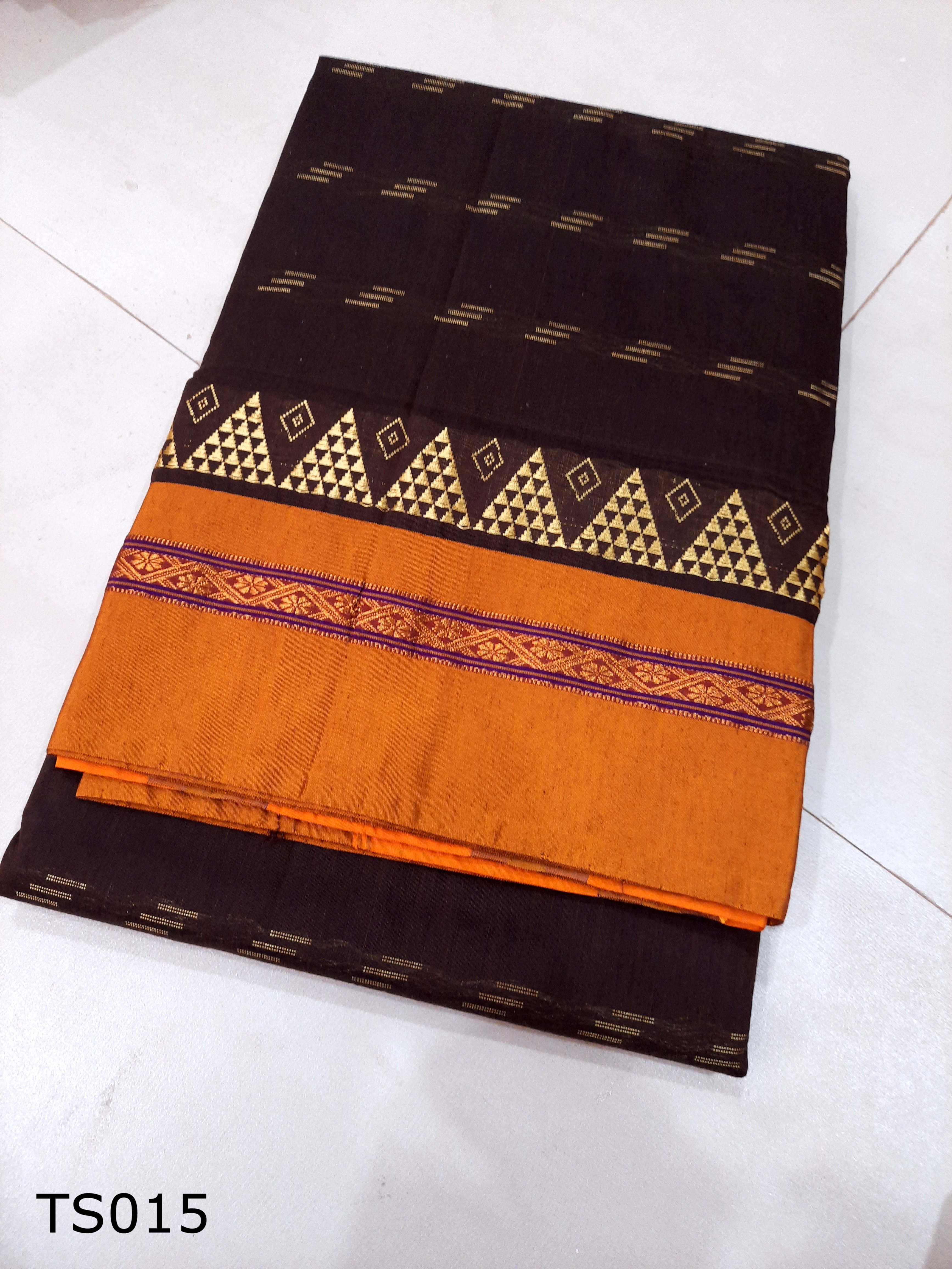 Cotton Silk Temple Border