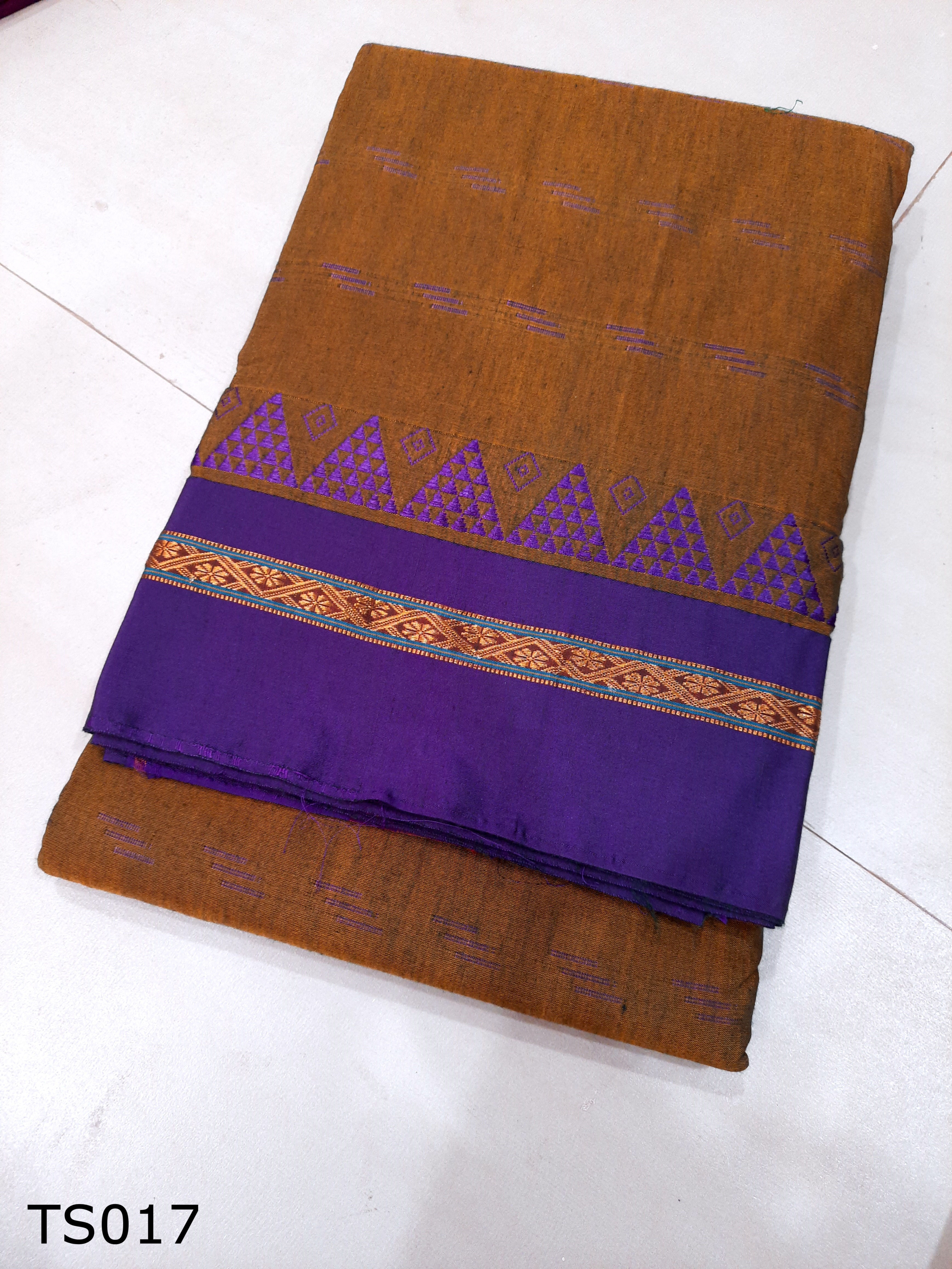 Cotton Silk Temple Border