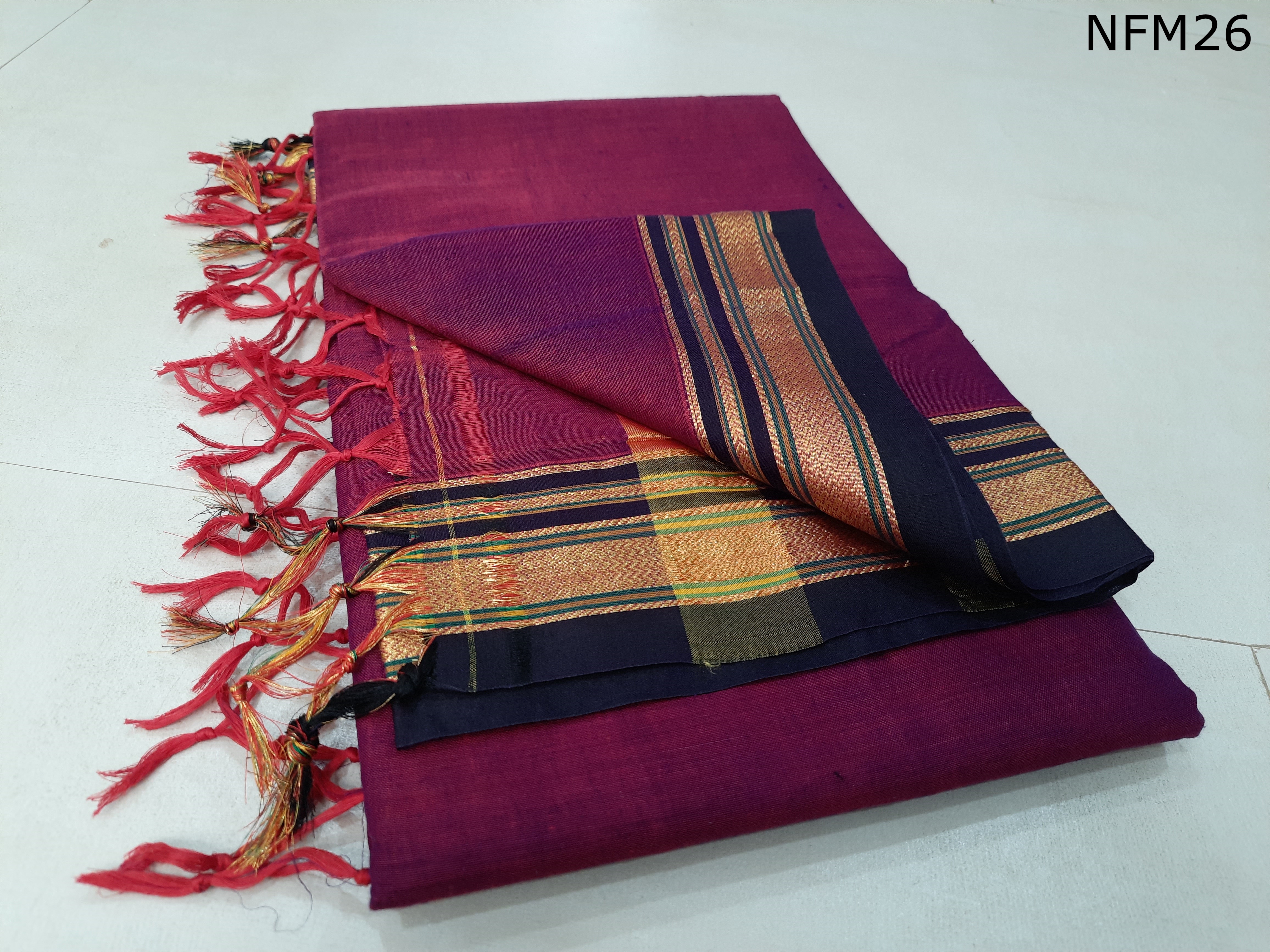 NarayanPeth Cotton Saree 