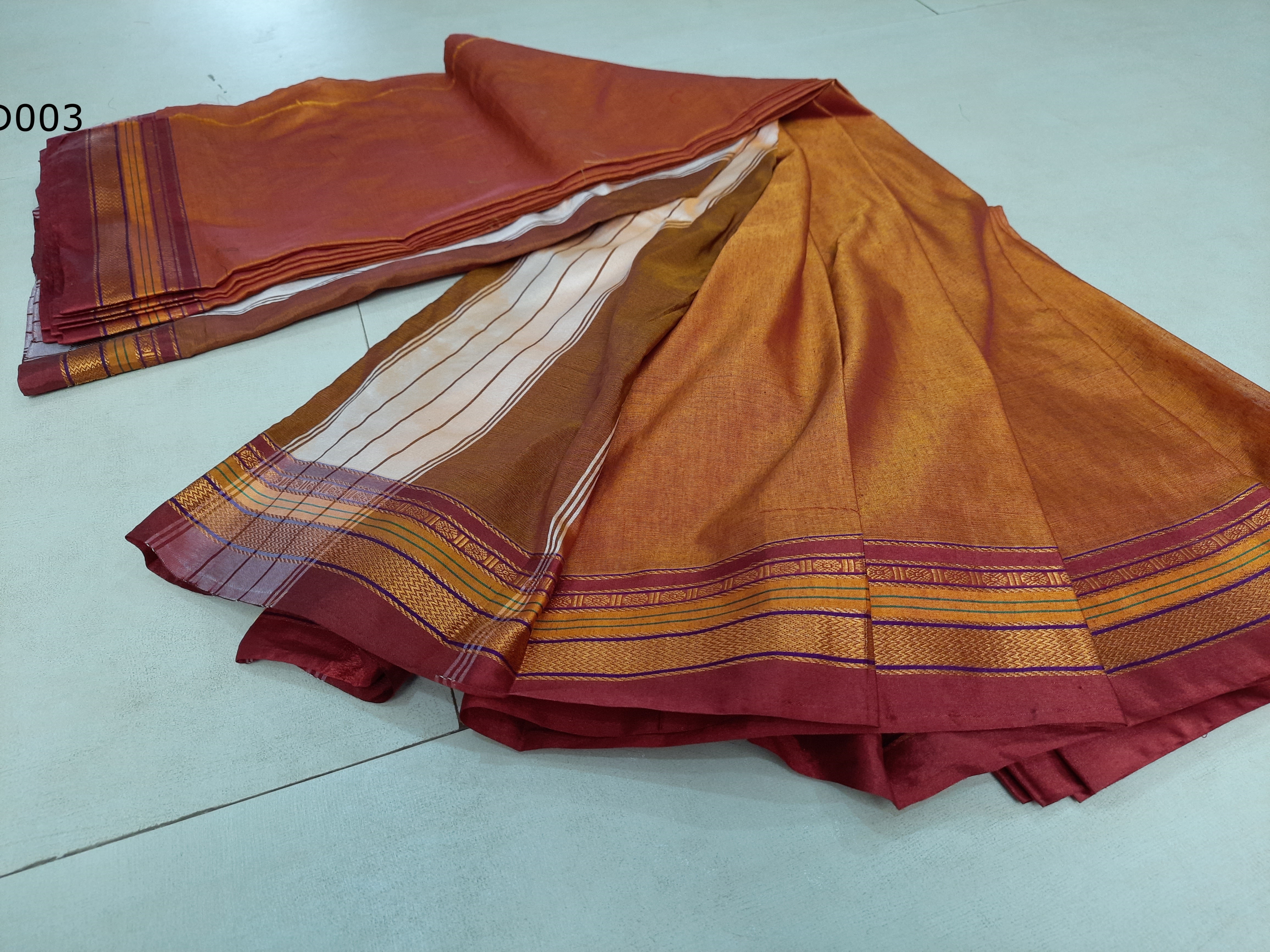 Cotton SIlk Ilkal Border