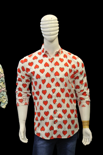 cotton print shirt