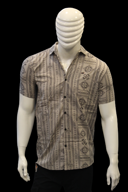 cotton print shirt