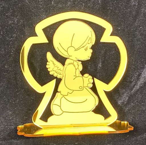 Boy Angel in cross